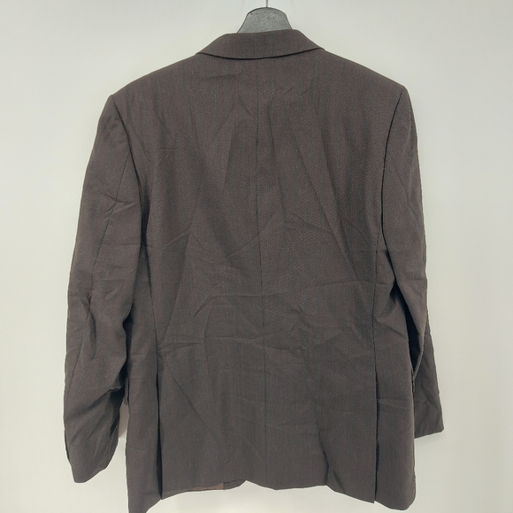 Yves Saint Laurent Wool Blazer Brown 44 Regular - Picture 5 of 14